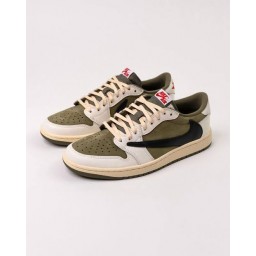 Air Jordan 1 Low x Travis Scott Medium Olive