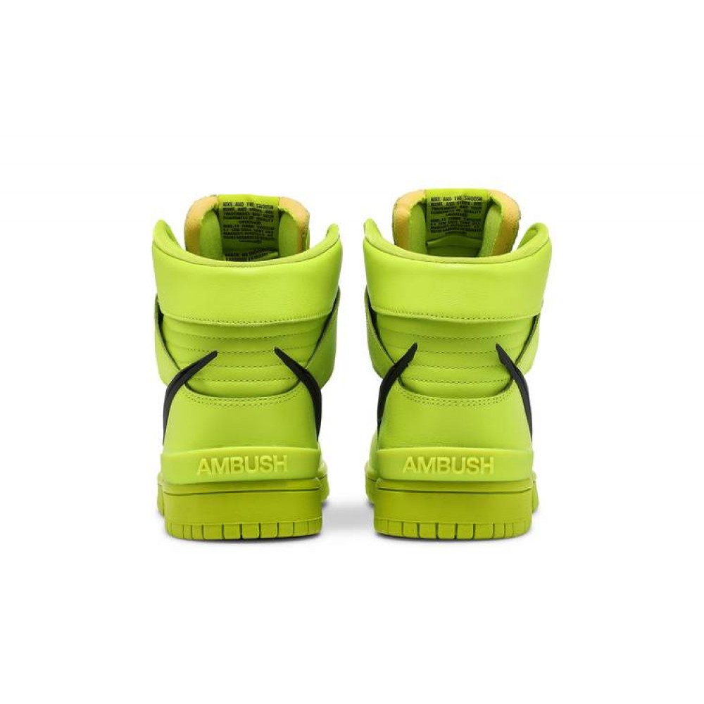 AMBUSH x Dunk High Flash Lime